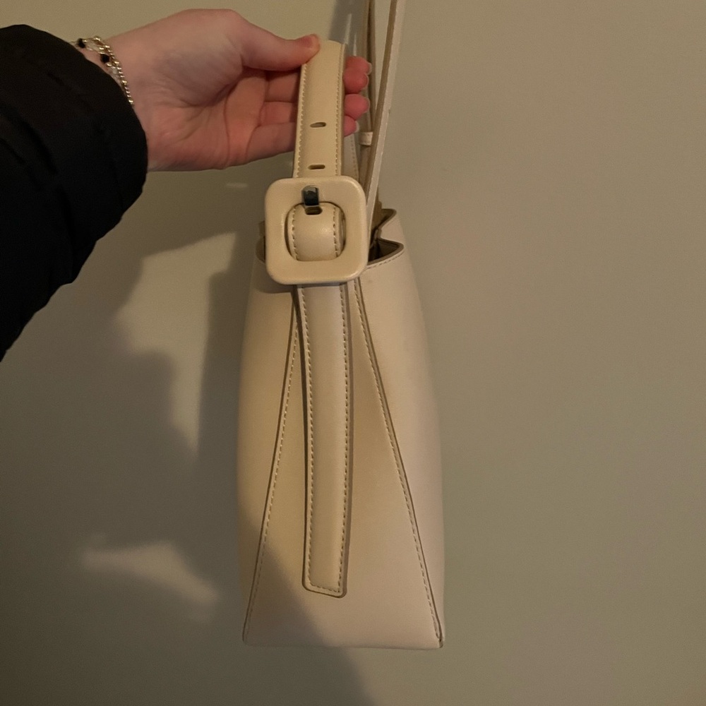 Never used cream MANGO bag